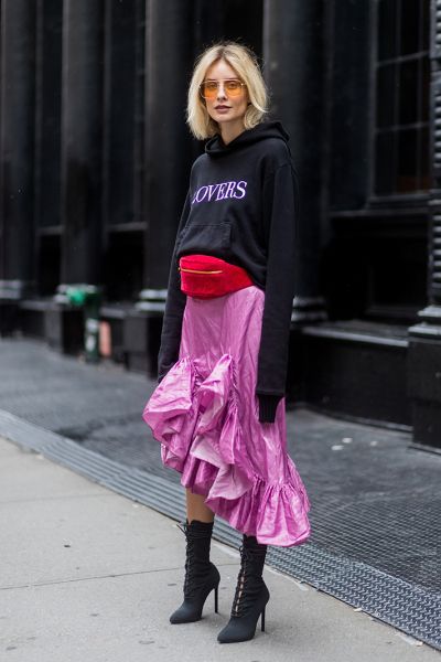 Женская поясная сумка — модный тренд лета 2018